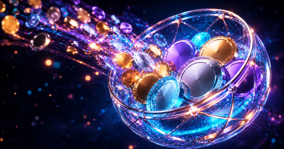 Đầu tư crypto theo rổ chỉ số 2026: index on-chain, ETF rổ và chiến lược thụ động cho người bận rộn